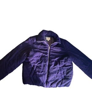 Cato Dark Purple Puffer Jacket size L, Never worn